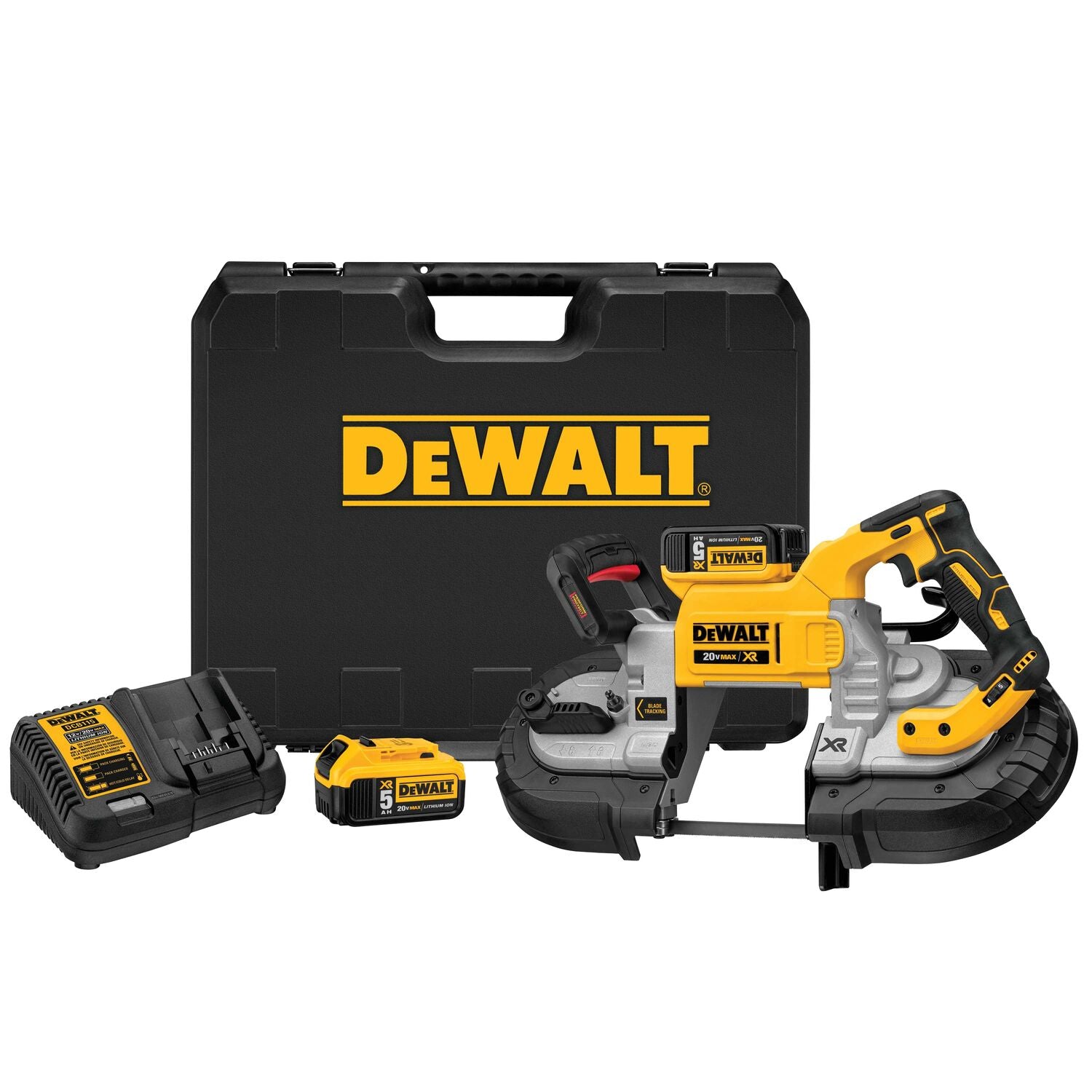 DEWALT 20V Max XR Band Saw Kit, Dual Handed