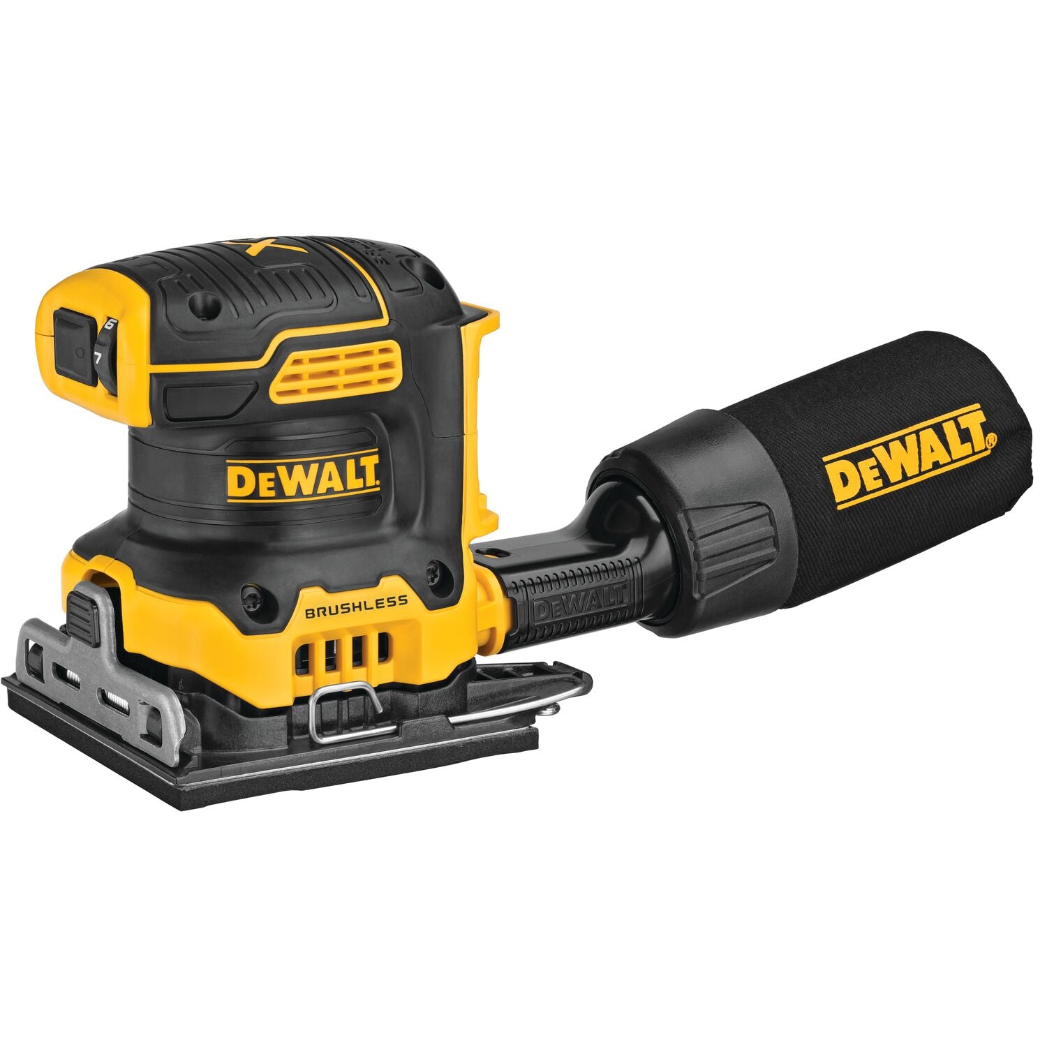 DEWALT 20V MAX** XR Palm Sander, Sheet, Variable Speed, 1/4-Inch, Tool Only